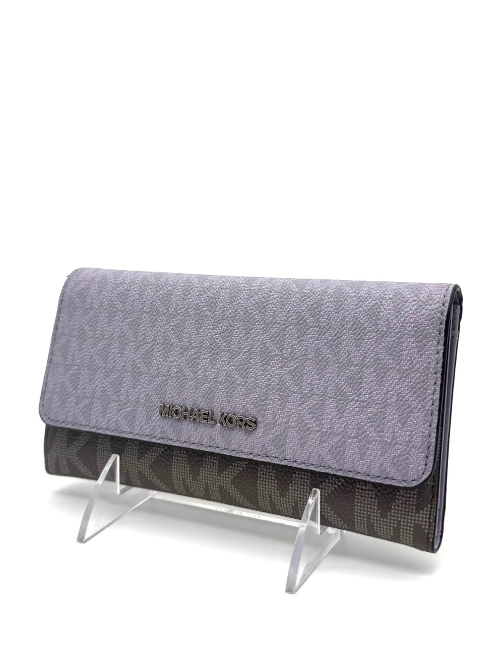 Michael Kors Large Jet Set Travel Trifold Wallet - Lilac